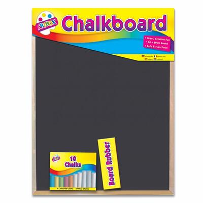 Jumbo Chalk Board 60 X 80cm: $36.00