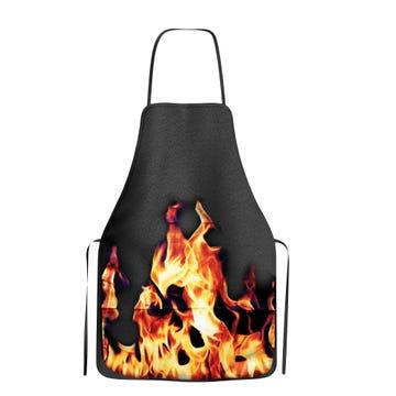 Barbeque Apron Flame Design: $13.01