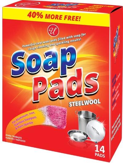 U Soap Pads Steelwool 1ct