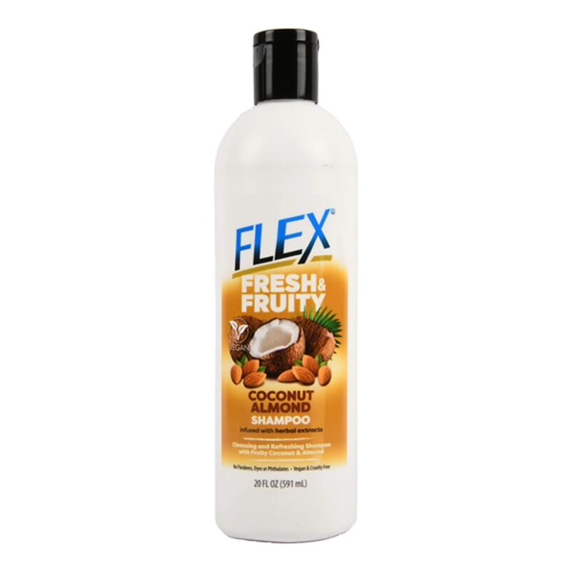 Flex Fresh & Fruity Shampoo Coconut Almond 15oz