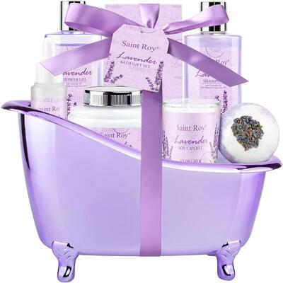 Saint Roy Lavender Bath Gift Set 7pcs: $60.00