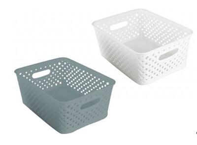 Medium Plastic Storage Basket