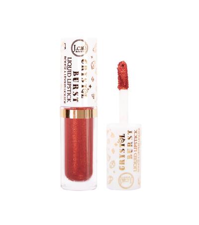 J.Cat Crystal Burst Liquid Lipstick Metalic Berry 1 count