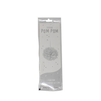 Tissue Pom Pom 1 ct: $6.00