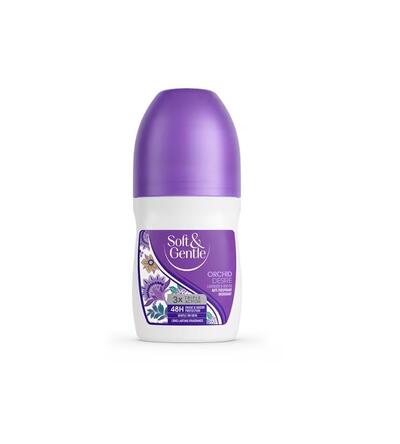 Soft And Gentle Roll On Orchid Desire 50ml: $5.00