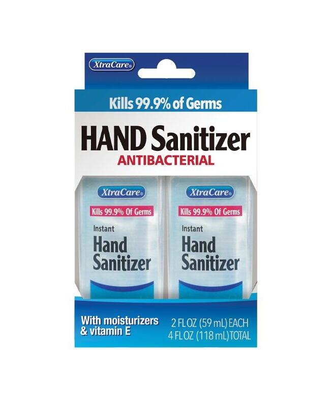 Xtra Care Instant Hand Sanitizer 2oz 2 pack