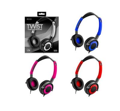 Twist Folding Headphone w/Mic: $35.00
