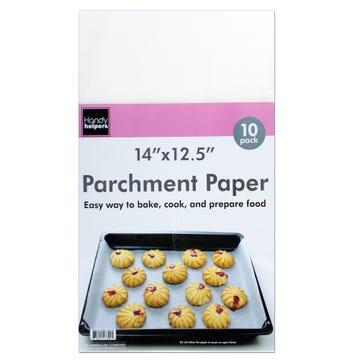 Handy Helpers Parchment Paper Pack 10pk: $2.00