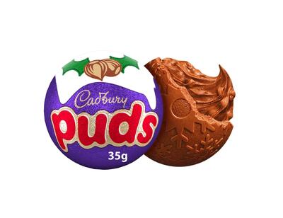 Cadbury Milk Chocolate Christmas Puds 35g