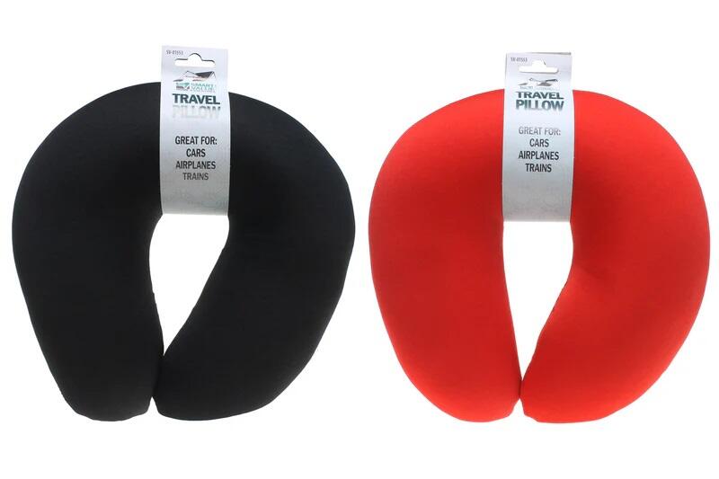 Travel Pillow Assorted Colors 12ct
