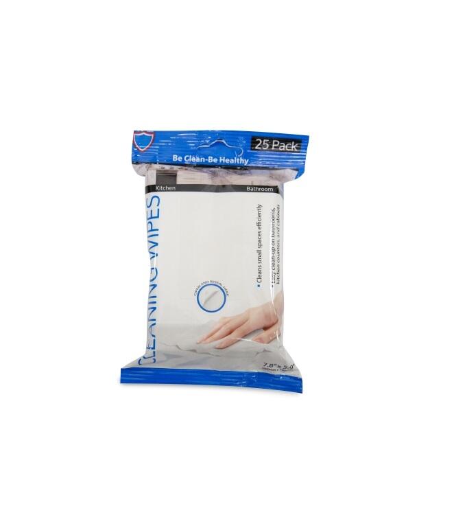 Cleaning Wipes 25 ct: $8.00