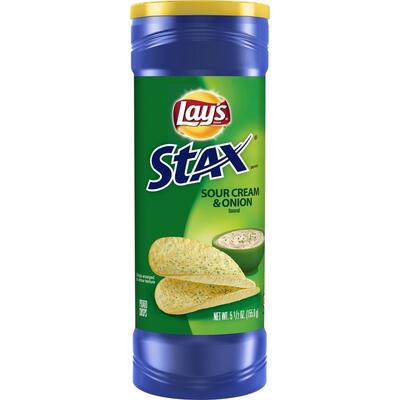 Lay's Stax Sour Cream & Onion 5.5oz