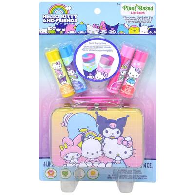Hello Kitty & Friends Lip Balm 4pk