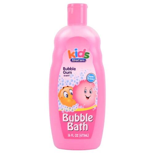 Xtracare Kids Bubble Gum Scent Bubble Bath 16oz