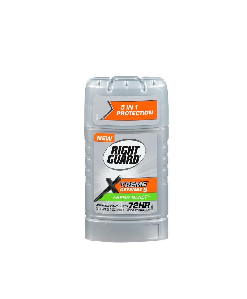 Right Guard Extreme Defense 5 Anti-Perspirant Deodorant Fresh Blast 2.1 oz