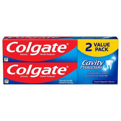 Colgate Cavity Protection Value Pack 12.8oz