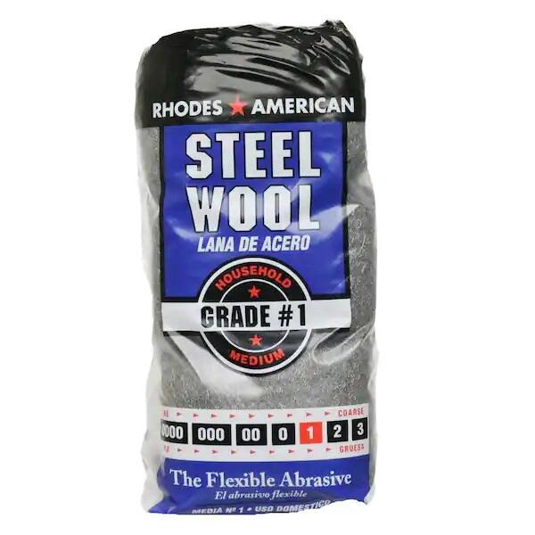 Homax Grade #1 Steel Wool Medium 12 count