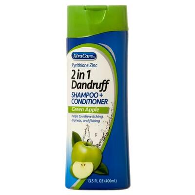 XtraCare 2-in-1 Dandruff Shampoo & Conditioner Green Apple 13.5oz