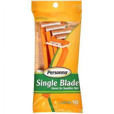 Personna Single Blade Shaver 10pcs