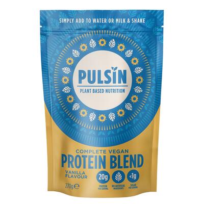 Pulsin Complete Vegan Protein Blend Vanilla 250g: $60.00