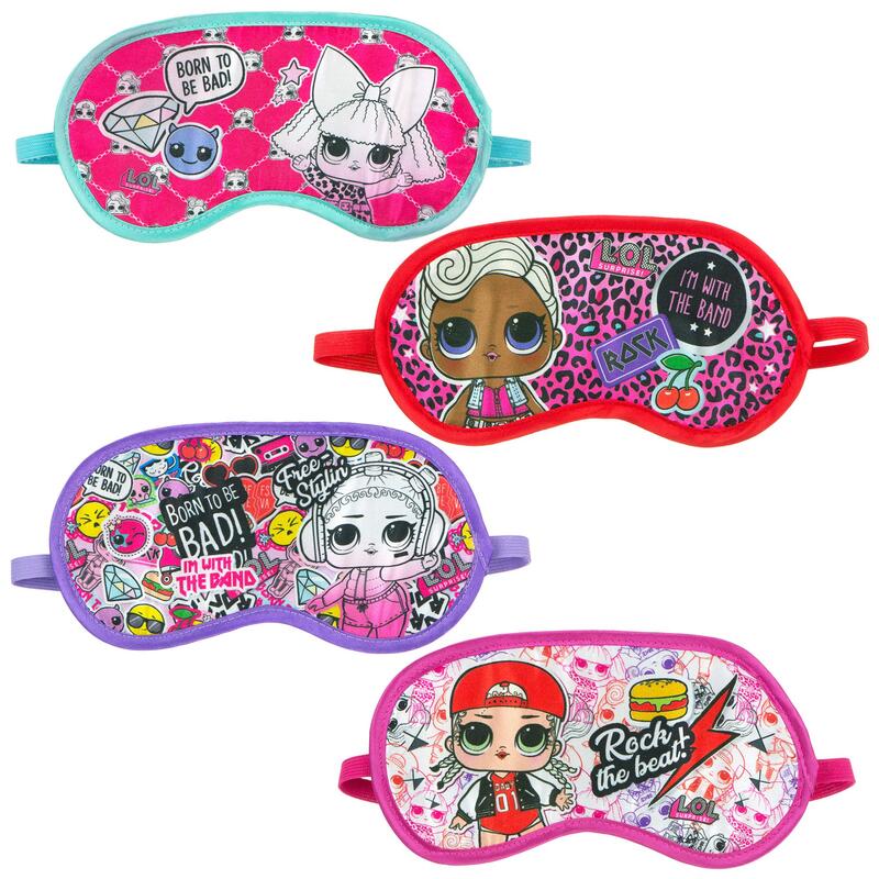 DNR LOL 4pc Sleep Masks