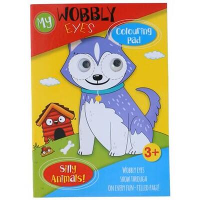 Wobbly Eyes Coloring Book Assorted