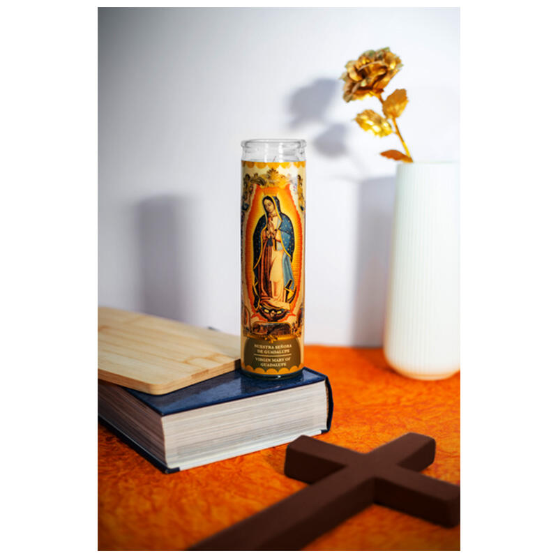 7 Days Virgin Guadalupe Green Candle