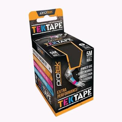 Protek Kinesiology Tektape Black 5x5cm