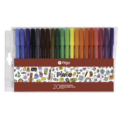 Filgo Coloured Markers 20ct: $7.00
