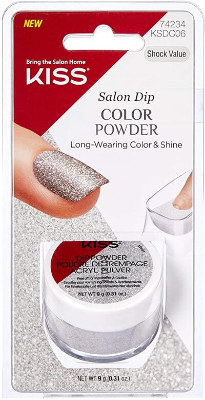 Kiss Salon Dip Color Powder Shock Value 0.31oz
