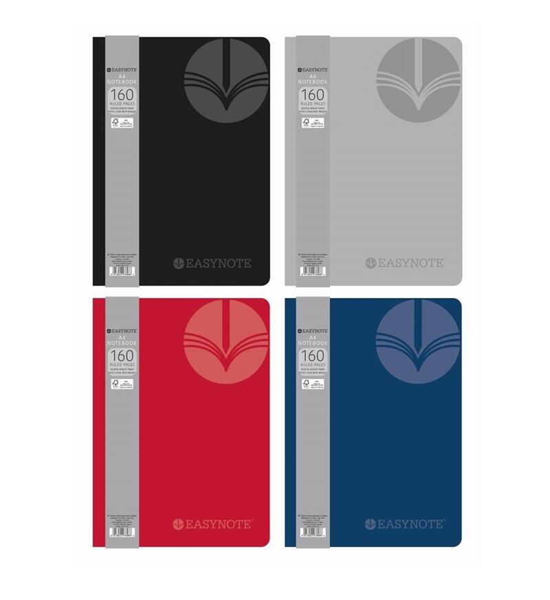 A4 Icon Notebook 4 Classic Colours