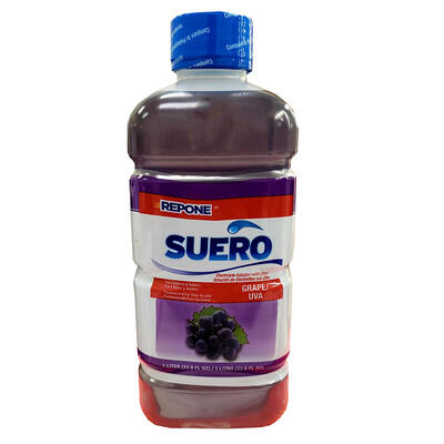 Suero Electrolytes Drink Grape 33.8 oz: $5.00
