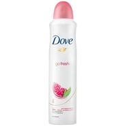 Dove Antiperspirant Deodorant Go Fresh Pomegranate and Lemon 250 ml: $13.00