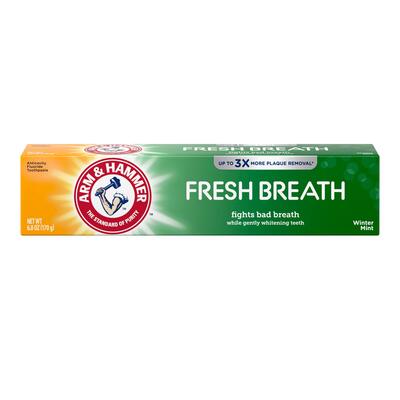 Arm & Hammer Fresh Breath Toothpaste 6.0oz