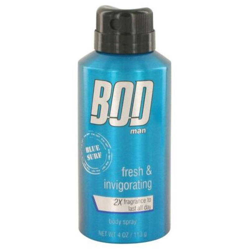 Bod Man Blue Surf Deodorant Spray 4oz
