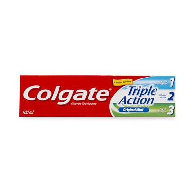 Colgate Triple Action Original Mint Toothpaste 100 ml: $7.00