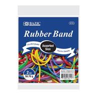 Bazic Rubber Bands Assorted Size and Colors Pack of 36: $0.00
