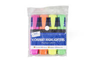 Chunky Highlighters Neon Colours 4ct: $5.00