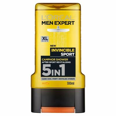 L'Oreal Men Expert Invincible Sport Camphor Shower Gel 300ml