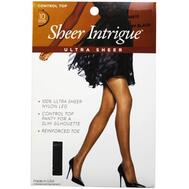 Sheer Intrigue Off Black Ultra Pantyhose: $3.00