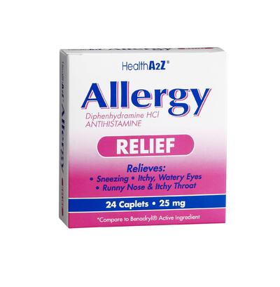 Health A2Z Allergy Tablets 24 count