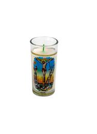 Candle 5.5 Religious Comet Glass: $8.00