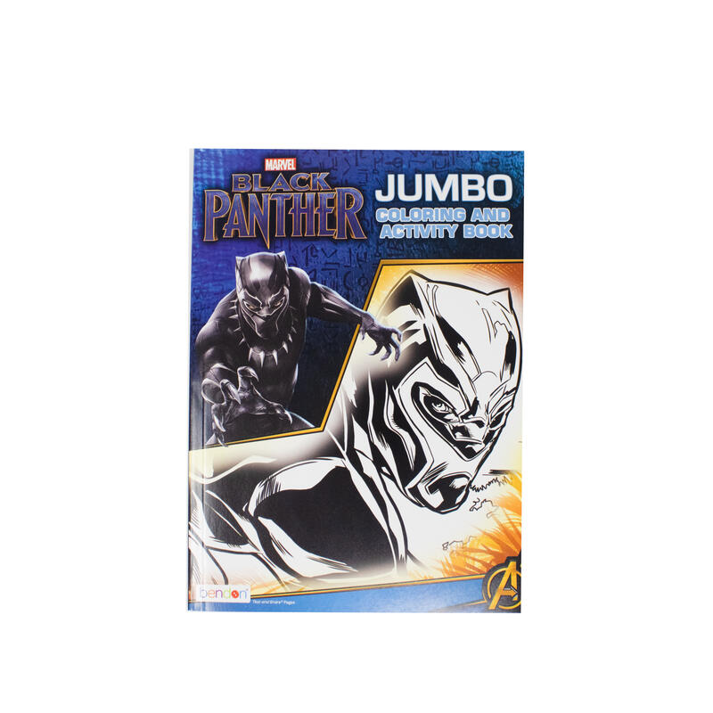DNR Black Panther Jumbo Coloring and Activity Book: $2.50