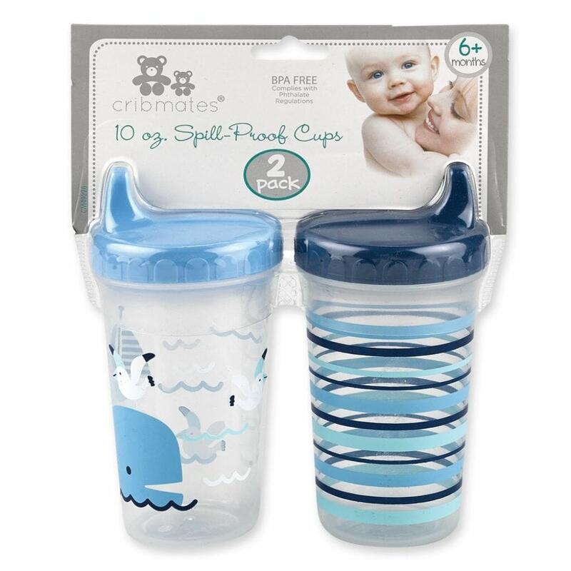 Cribmates Spill-Proof Cups 2pk: $15.00