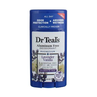 Dr Teal's Aluminum Free Deodorant Lavender Vanilla 2.65oz