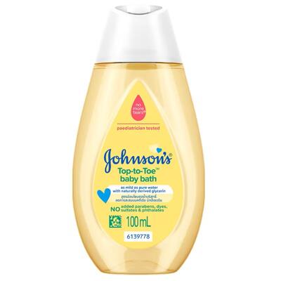 Johnsons Top-To-Toe Baby Bath Wash 100ml