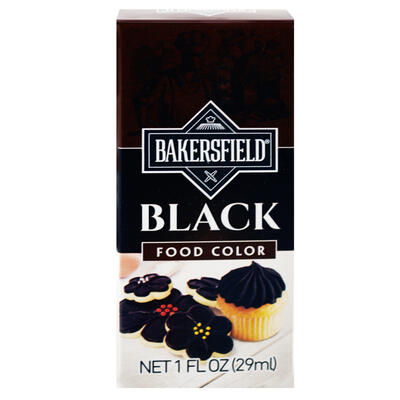Bakerfield Black Food Color 1oz: $6.00
