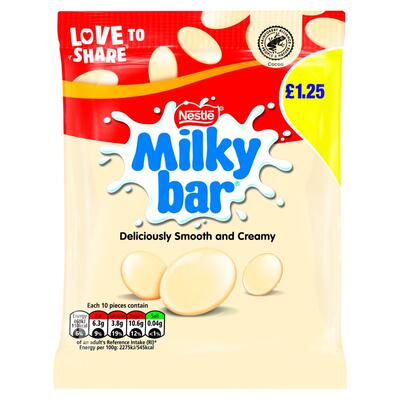 Nestle Milky Bar 85g: $8.00
