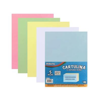 Didacta Cartulina Cardboard Pack: $8.00