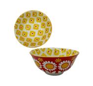 Pattern Ceramic Bowls Assorted 6